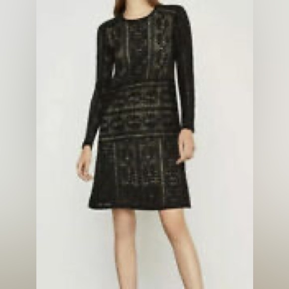 Black lace dress - BCBG MAXAZRIA dress - Picture 1 of 9